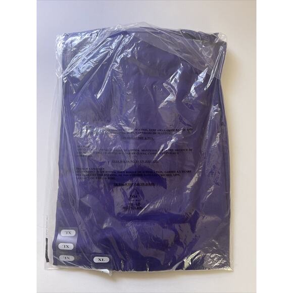 Grape Cherokee Scrubs Workwear Unisex V Neck Top 4777 GRPW NWT - Picture 4 of 4